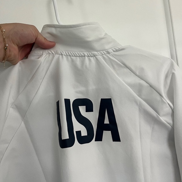 Adidas Women's USA Olympics Volleyball Warm Up Jacket - Picture 7 of 7